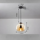 Single cognac color / warm light