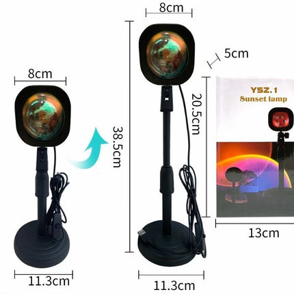 Sunset Lamp Projection