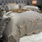 Grey / 1.5M Fitted Sheet
