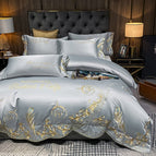 Silver Grey B / 1.5M Fitted Sheet