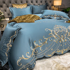 Blue / 1.5M Fitted Sheet