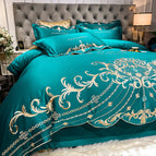 Green / 1.5M Fitted Sheet