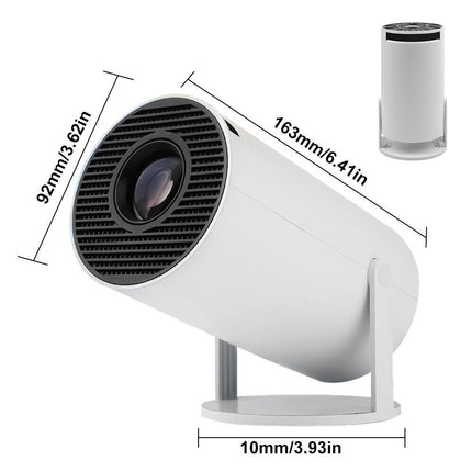 Portable 5G WiFi Mini 4K Smart Projector Bluetooth Home Video Projector Android