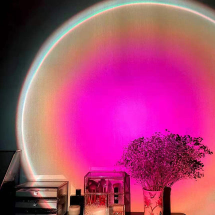 Sunset Lamp Projection