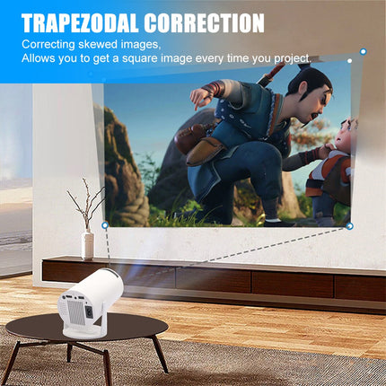 Portable 5G WiFi Mini 4K Smart Projector Bluetooth Home Video Projector Android