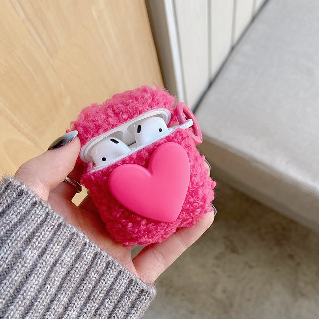 Plush Stereo Love Bluetooth Wireless Headset Case